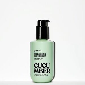 NWT PINK Victoria's Secret Cucumber Body Serum